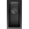 Mexen Trixo 1-Komponenten-Edelstahlspüle 230 x 440 mm, schwarz HC - 6411221000-70HC