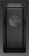 Mexen Trixo 1-Komponenten-Edelstahlspüle 230 x 440 mm, schwarz HC - 6411221000-70HC