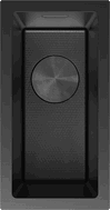 Mexen Trixo čelični sudoper s jednom komorom 230 x 440 mm, crni HC - 6411221000-70HC