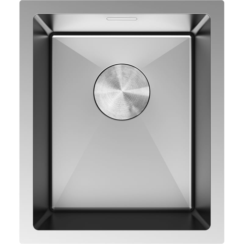 Mexen Trixo terasest köögivalamu, 1-kausiga, 370 x 440 mm, inox - 6412371000-01