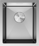 Mexen Trixo terasest köögivalamu, 1-kausiga, 370 x 440 mm, inox - 6412371000-01
