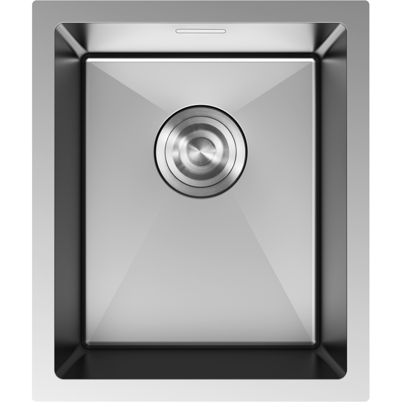 Mexen Trixo Edelstahlspüle, 1-Wannen, 370 x 440 mm, Inox - 6412371000-01