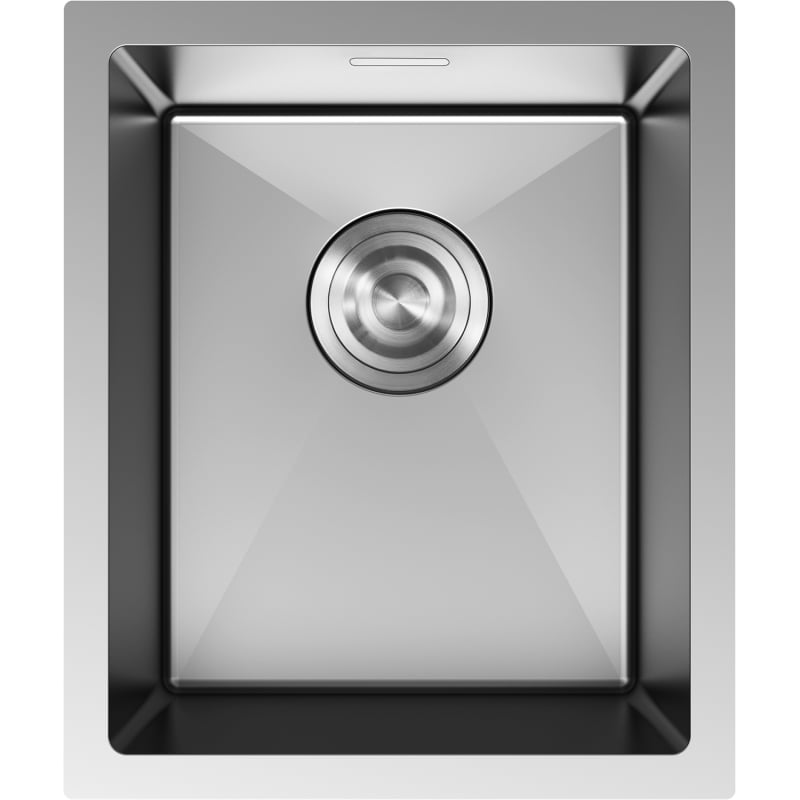 Mexen Trixo terasest köögivalamu, 1-kausiga, 370 x 440 mm, inox - 6412371000-01