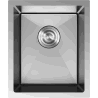 Mexen Trixo évier en acier inoxydable 1 bac 370 x 440 mm, inox - 6412371000-01