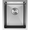Mexen Trixo terasest köögivalamu, 1-kausiga, 370 x 440 mm, inox - 6412371000-01