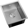 Mexen Trixo čelični sudoper s jednom komorom 370 x 440 mm, inox HC - 6412371000-01HC