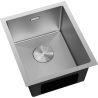 Mexen Trixo zlewozmywak stalowy 1-komorowy 370 x 440 mm, inox HC - 6412371000-01HC