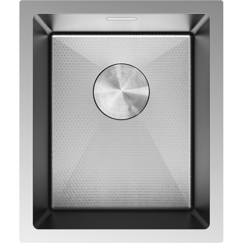 Mexen Trixo roostevabast terasest kraanikauss, 1-kambriline 370 x 440 mm, inox HC - 6412371000-01HC