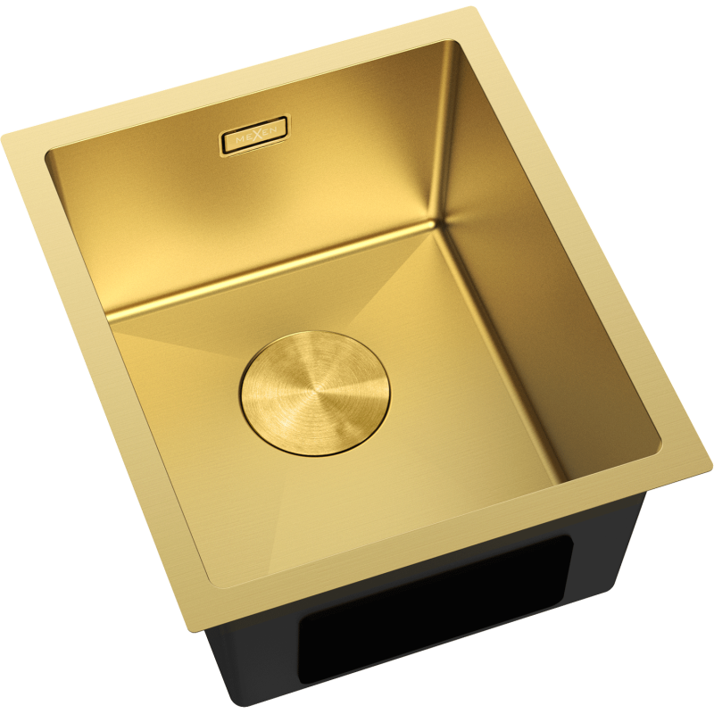 Mexen Trixo Edelstolzéck 1-Chamber 370 x 440 mm, Gold - 6412371000-55