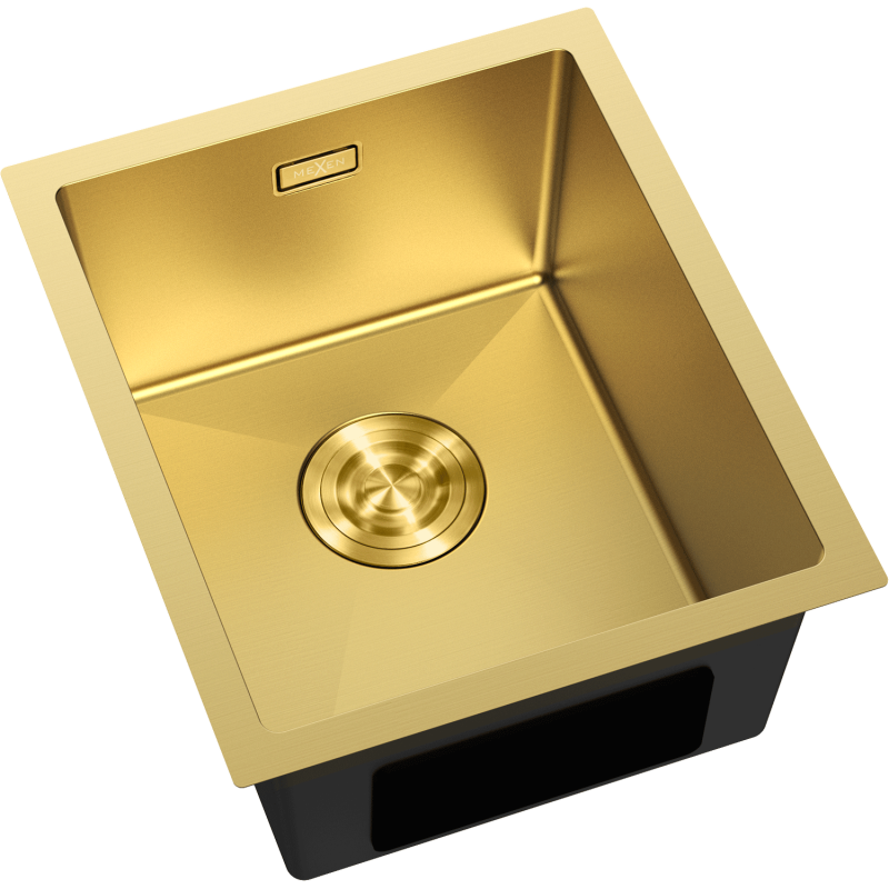 Mexen Trixo Edelstolzéck 1-Chamber 370 x 440 mm, Gold - 6412371000-55