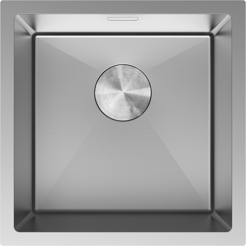Mexen Trixo roostevabast terasest 1-sektsiooniline valamu 440 x 440 mm, inox - 6413441000-01