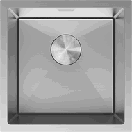 Mexen Trixo roostevabast terasest 1-sektsiooniline valamu 440 x 440 mm, inox - 6413441000-01