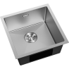 Mexen Trixo roestvrijstalen spoelbak 1-komorige 440 x 440 mm, inox - 6413441000-01