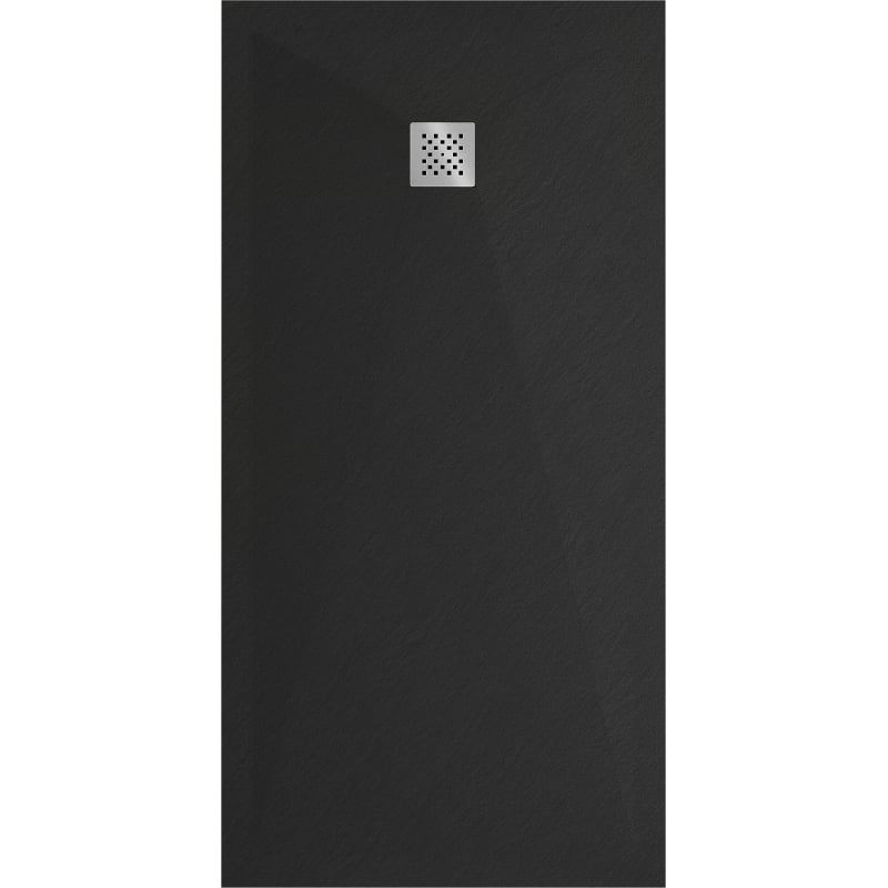 Mexen Stone+ composite rectangular shower tray 180 x 70 cm, black - 44707018