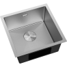 Mexen Trixo zlewozmywak stalowy 1-komorowy 440 x 440 mm, inox HC - 6413441000-01HC