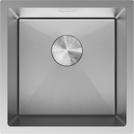 Mexen Trixo Edelstahlspüle 1-Kammer 440 x 440 mm, Inox HC - 6413441000-01HC