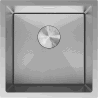 Mexen Trixo zlewozmywak stalowy 1-komorowy 440 x 440 mm, inox HC - 6413441000-01HC