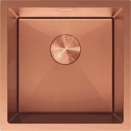 Mexen Trixo fregadero de acero 1-cubeta 440 x 440 mm, cobre HC - 6413441000-65HC
