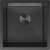 Mexen Trixo lavello in acciaio inox con 1 vasca 440 x 440 mm, nero - 6413441000-70