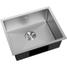 Mexen Trixo roostevabast terasest 1-kausiline kraanikauss 540 x 440 mm, inox - 6414541000-01