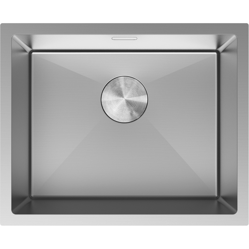 Mexen Trixo lava-loiças de aço inoxidável 1-bacia 540 x 440 mm, inox - 6414541000-01