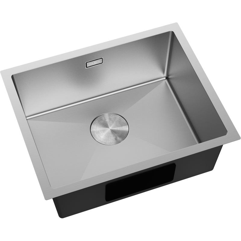 Mexen Trixo RVS-gootsteen 1-kamer 540 x 440 mm, inox - 6414541000-01