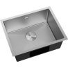 Mexen Trixo roostevabast terasest köögivalamu, ühe kambriga, 540 x 440 mm, inox HC - 6414541000-01HC