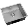 Mexen Trixo roostevabast terasest köögivalamu, ühe kambriga, 540 x 440 mm, inox HC - 6414541000-01HC