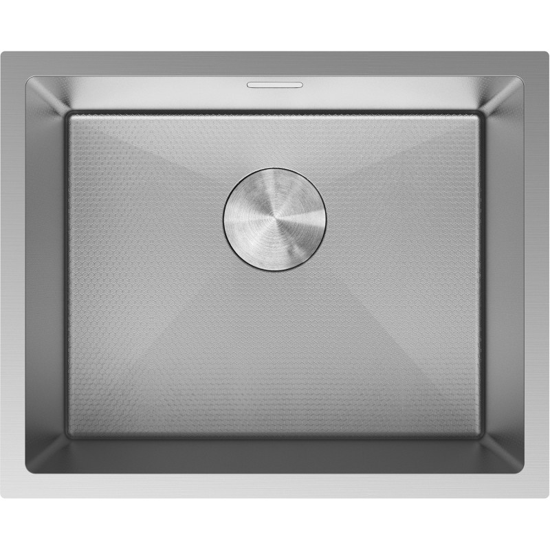 Mexen Trixo roostevabast terasest köögivalamu, ühe kambriga, 540 x 440 mm, inox HC - 6414541000-01HC