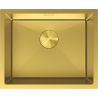 Mexen Trixo stalen spoelbak 1-komorig 540 x 440 mm, goud - 6414541000-55