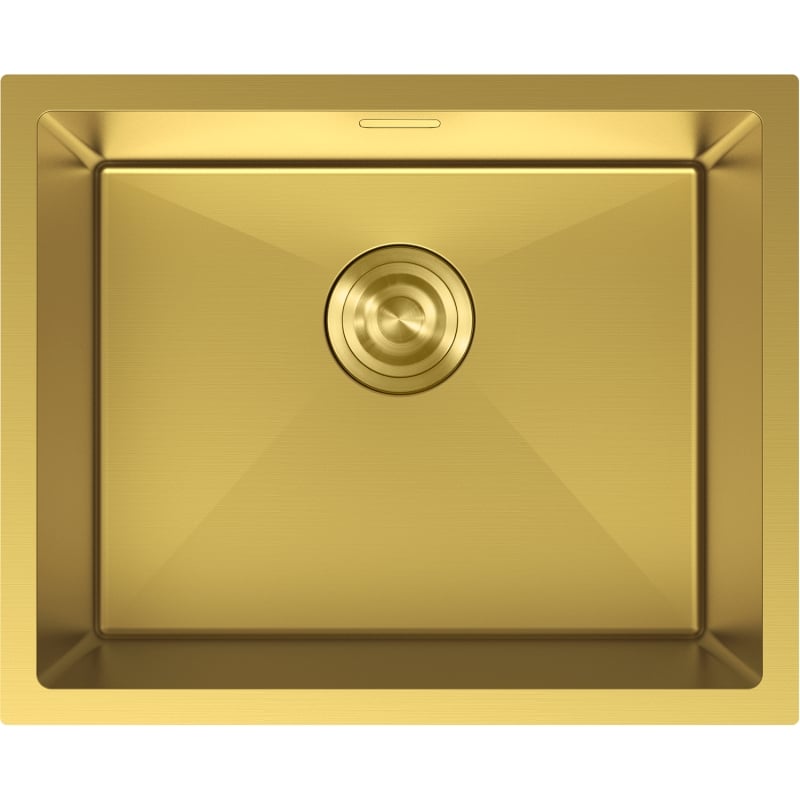 Mexen Trixo terasest köögivalamu 1-kausiga 540 x 440 mm, kuldne - 6414541000-55