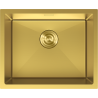 Mexen Trixo Edelstahlspüle 1-Becken 540 x 440 mm, gold - 6414541000-55