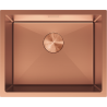 Mexen Trixo lava-louça de aço inoxidável 1-bacia 540 x 440 mm, cobre - 6414541000-65