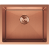 Mexen Trixo stålvask med 1 fack 540 x 440 mm, koppar HC - 6414541000-65HC