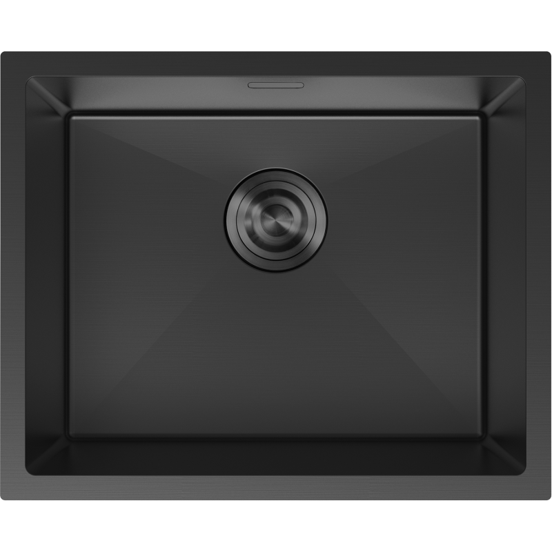 Mexen Trixo lava-loiça de aço inoxidável 1-comprimento 540 x 440 mm, preto - 6414541000-70