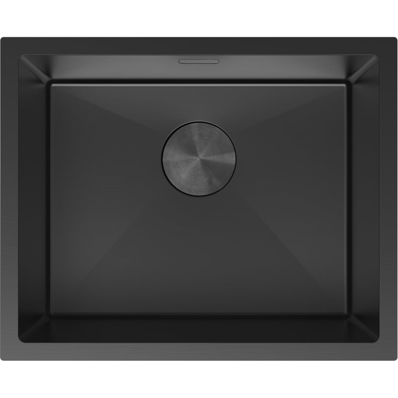 Mexen Trixo ühekambriline roostevabast terasest kraanikauss 540 x 440 mm, must - 6414541000-70