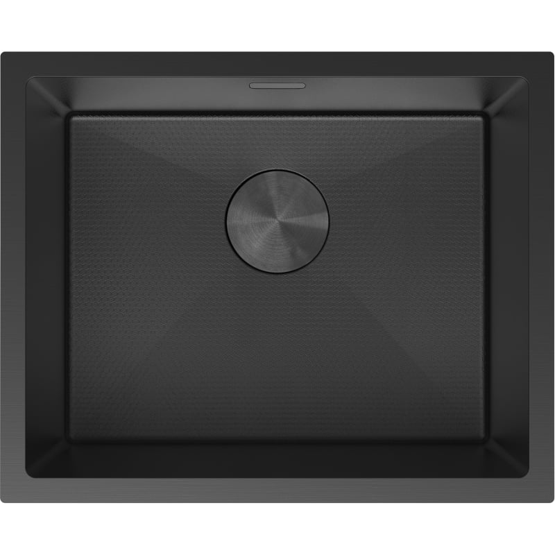 Mexen Trixo terasest köögivalamu 1-kambriline 540 x 440 mm, must HC - 6414541000-70HC