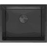 Mexen Trixo Edelstahlspüle 1-Becken 540 x 440 mm, schwarz HC - 6414541000-70HC