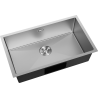 Mexen Trixo roostevabast terasest valamu, ühekohaline, 750 x 440 mm, inox - 6415751000-01