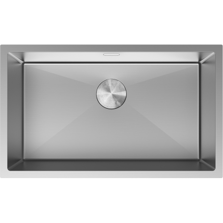 Mexen Trixo roostevabast terasest valamu, ühekohaline, 750 x 440 mm, inox - 6415751000-01