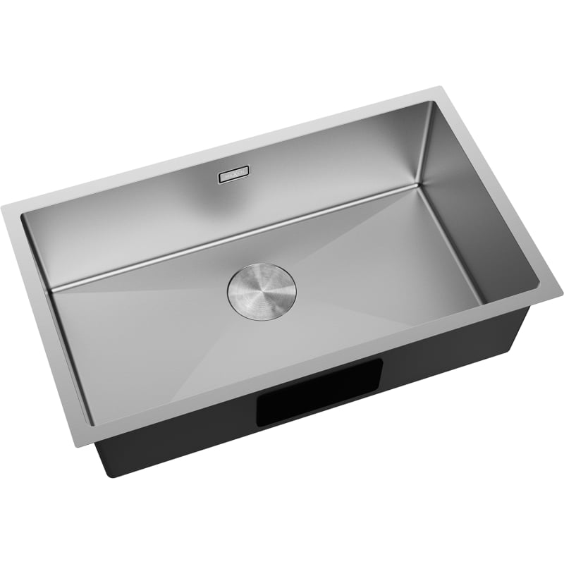 Mexen Trixo stainless steel sink 1-bowl 750 x 440 mm, inox - 6415751000-01