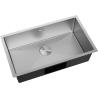 Mexen Trixo roostevabast terasest valamu, ühekohaline, 750 x 440 mm, inox - 6415751000-01