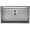 Mexen Trixo stainless steel sink 1-bowl 750 x 440 mm, inox HC - 6415751000-01HC
