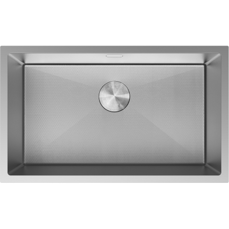 Mexen Trixo évier en acier inoxydable 1 cuve 750 x 440 mm, inox HC - 6415751000-01HC