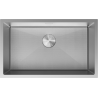 Mexen Trixo Edelstolspullstopp 1-Komoresch 750 x 440 mm, Inox HC - 6415751000-01HC