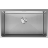Mexen Trixo stainless steel sink 1-bowl 750 x 440 mm, inox HC - 6415751000-01HC