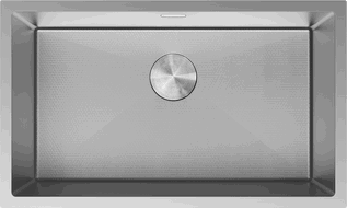 Mexen Trixo évier en acier inoxydable 1 bac 750 x 440 mm, inox HC - 6415751000-01HC