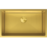 Mexen Trixo Spülbecken Edelstahl 1-Kammer 750 x 440 mm, golden HC - 6415751000-55HC