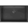 Mexen Trixo fregadero de acero inoxidable de 1 cubeta 750 x 440 mm, negro - 6415751000-70