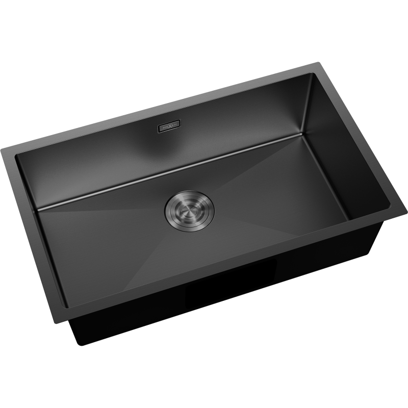 Mexen Trixo teräsallas, yksialtainen, 750 x 440 mm, musta - 6415751000-70